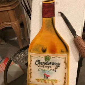 Fitz and Floyd Cheese Tray and Spreader